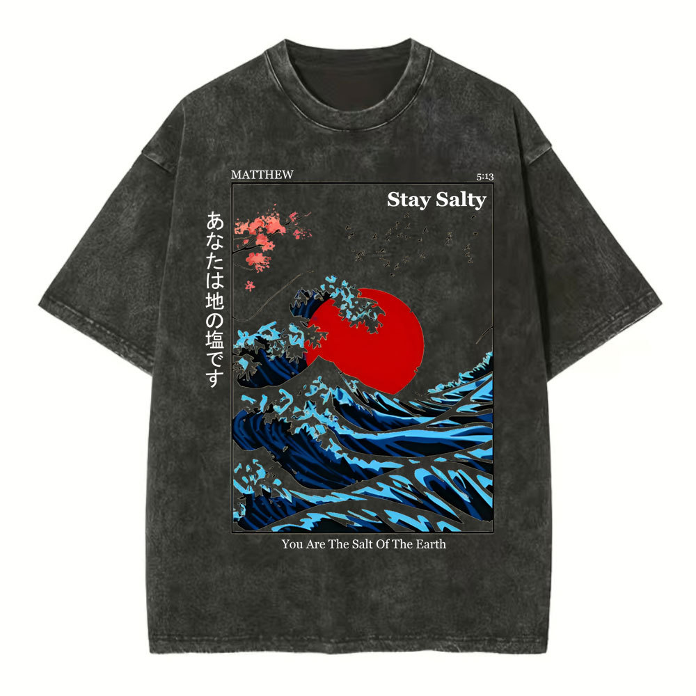 You Are The Salt Of The Earth Washed T-Shirt