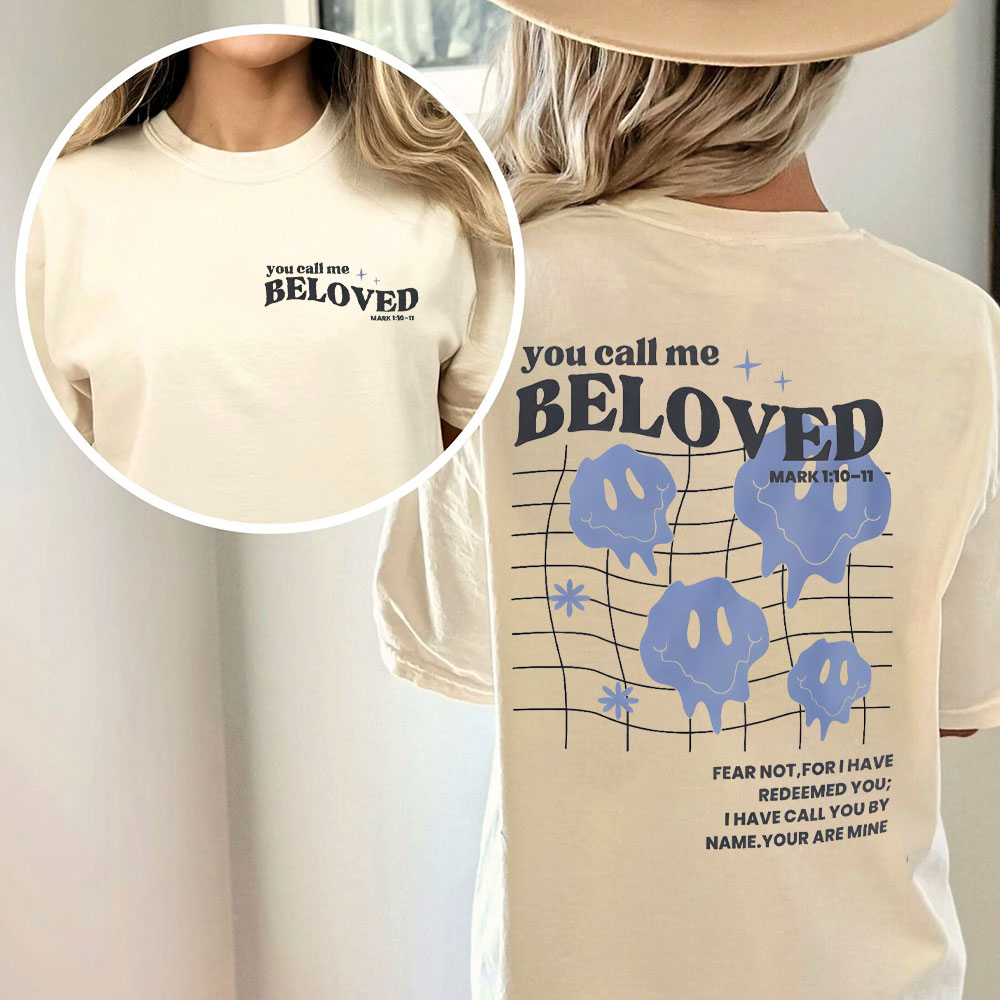You Call Me Beloved Christian Washed T-Shirt