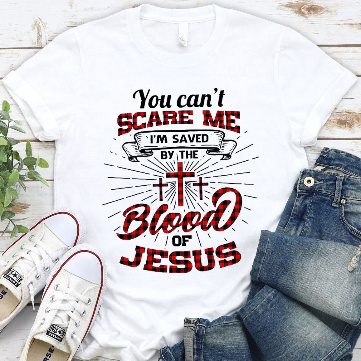 You Can Not Scare Me Christian T-Shirt