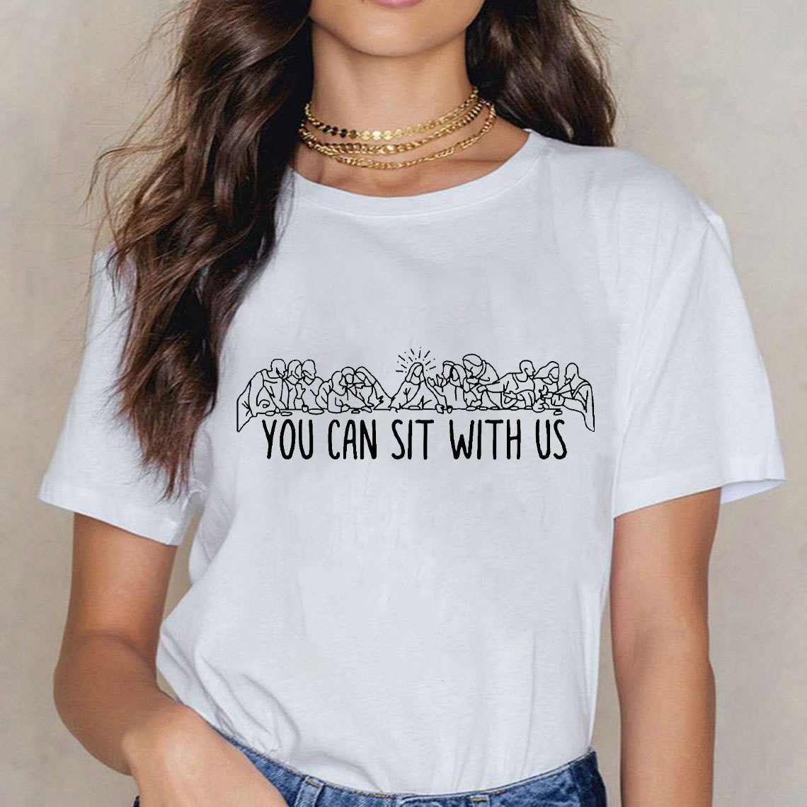 You Can Sit With Us Christian T-Shirt