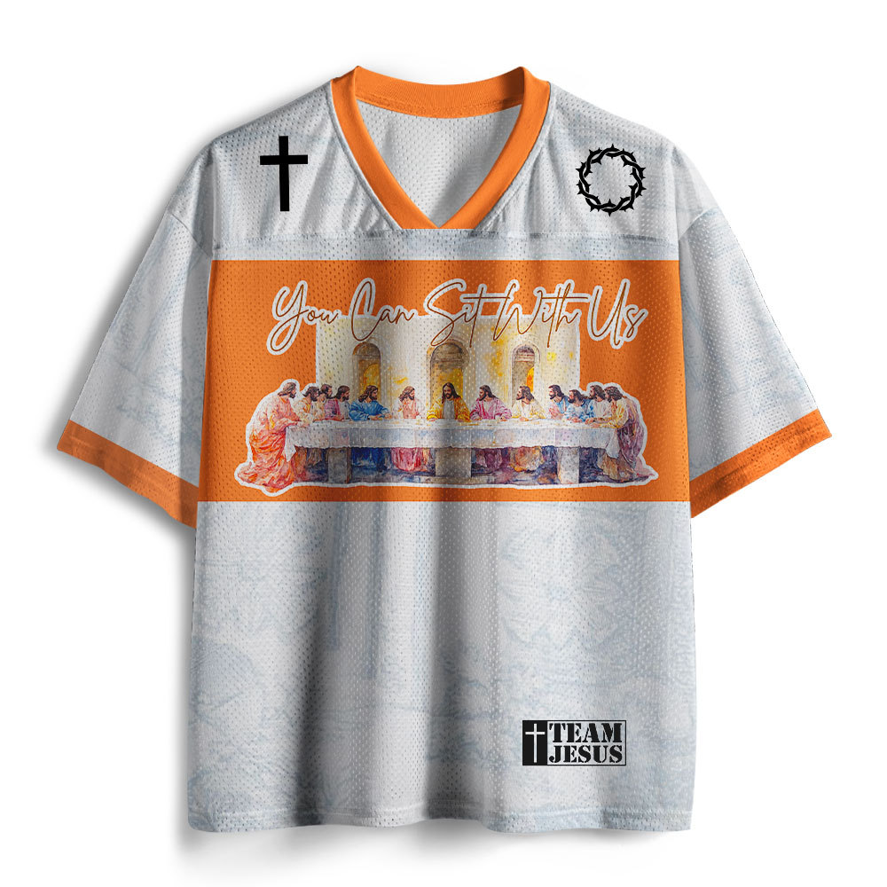 You Can Sit With Us Christian Mesh Jersey