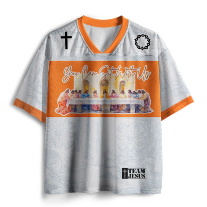 You Can Sit With Us Christian Mesh Jersey
