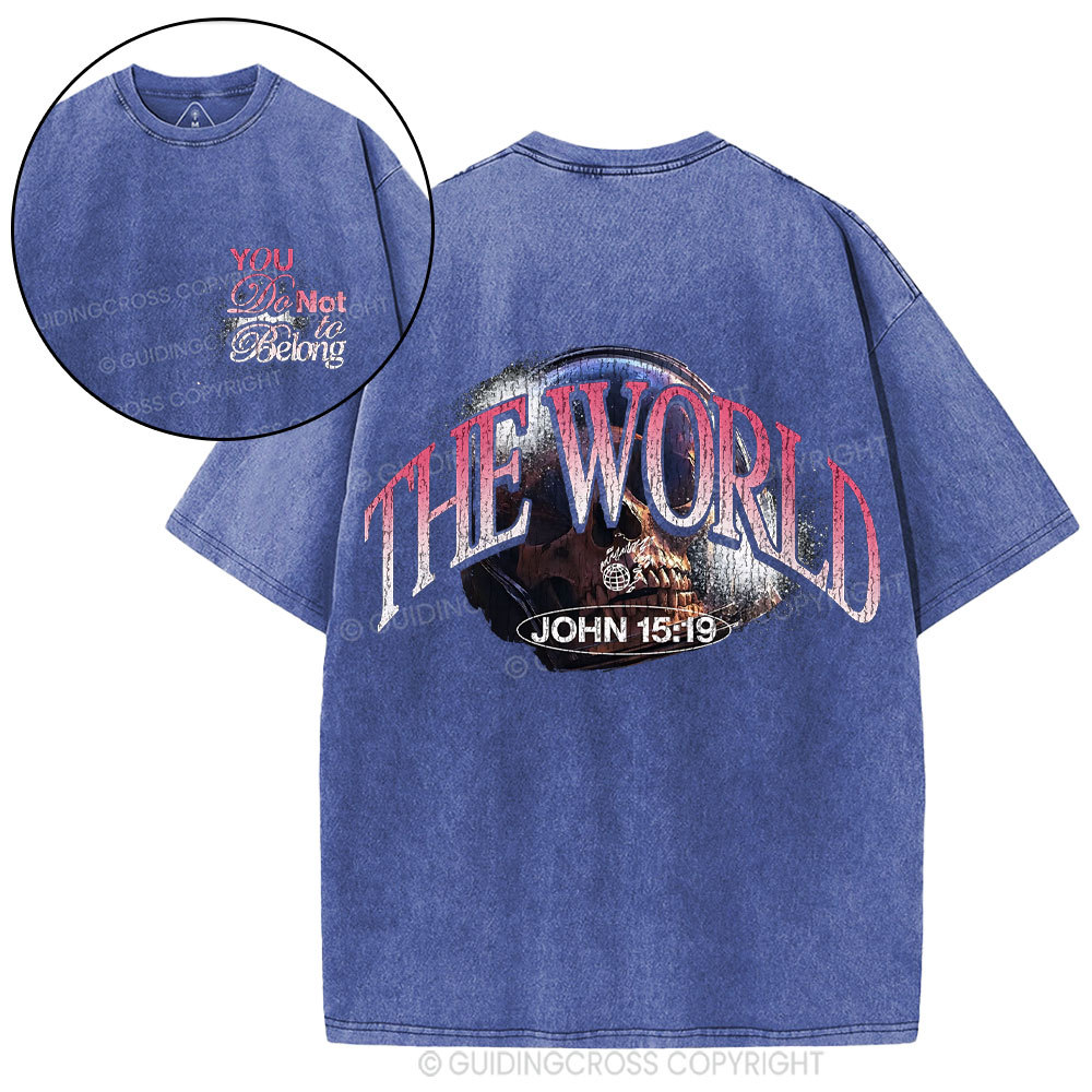 New-Sample Christian Washed T-Shirt Sale - GuidingCross