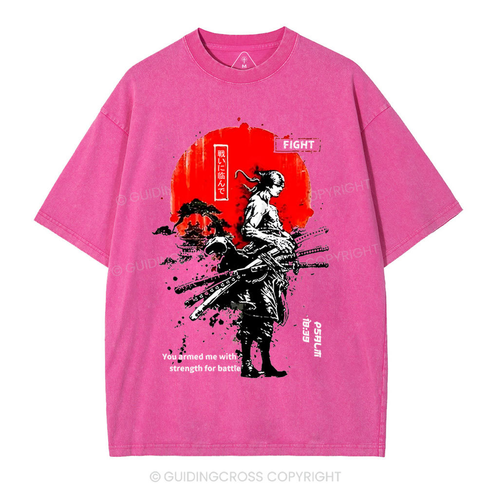 You Gave Me Strength Chirstian Washed T-Shirt