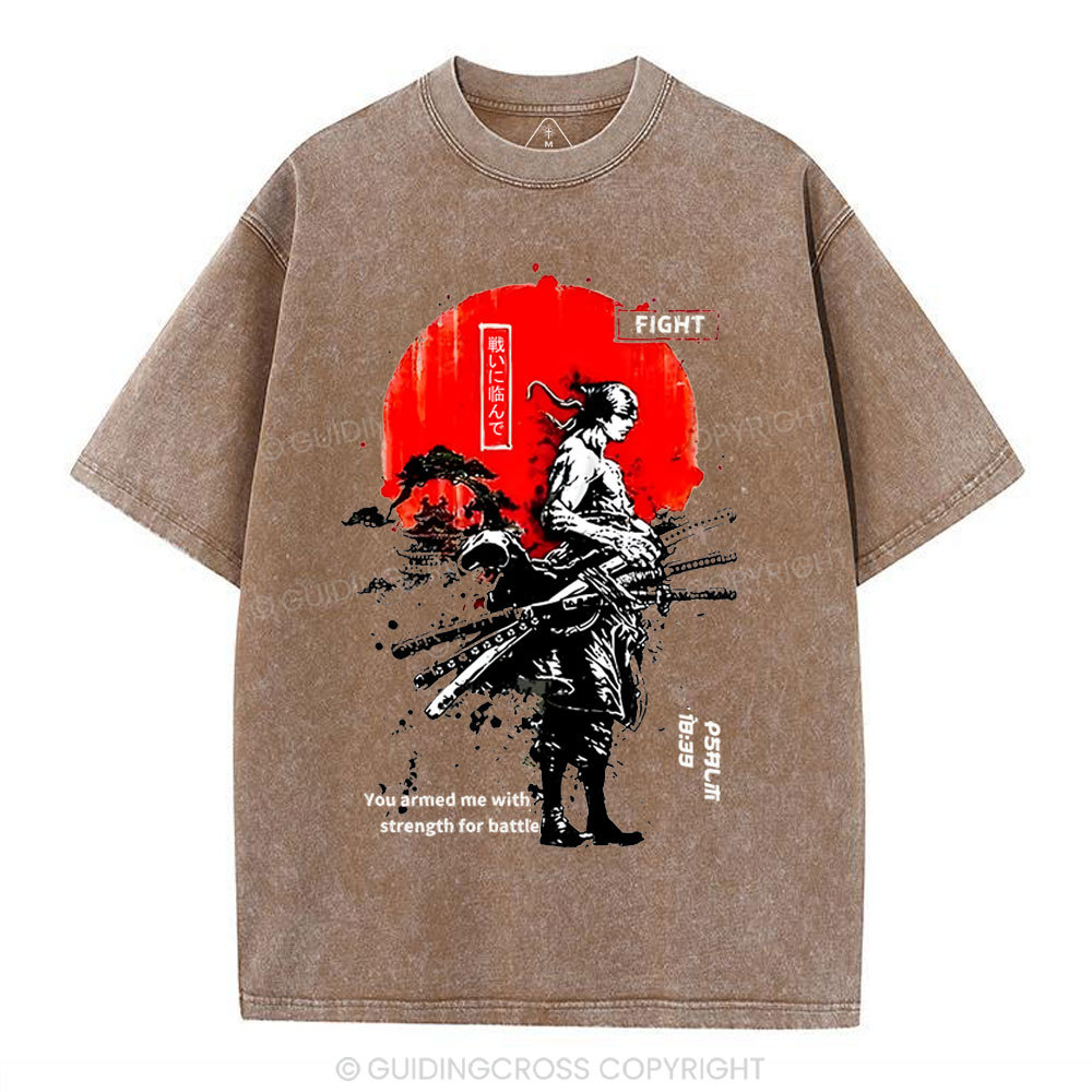 You Gave Me Strength Chirstian Washed T-Shirt