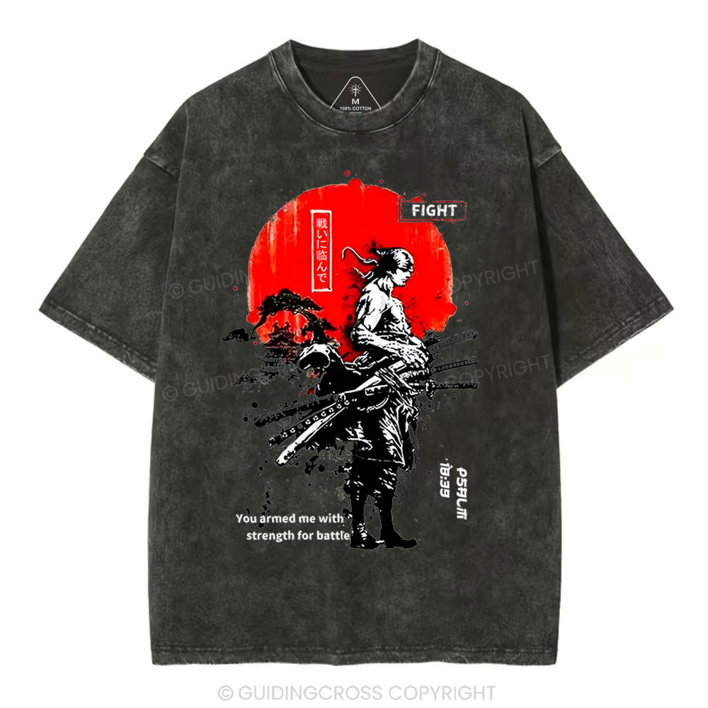 You Gave Me Strength Chirstian Washed T-Shirt