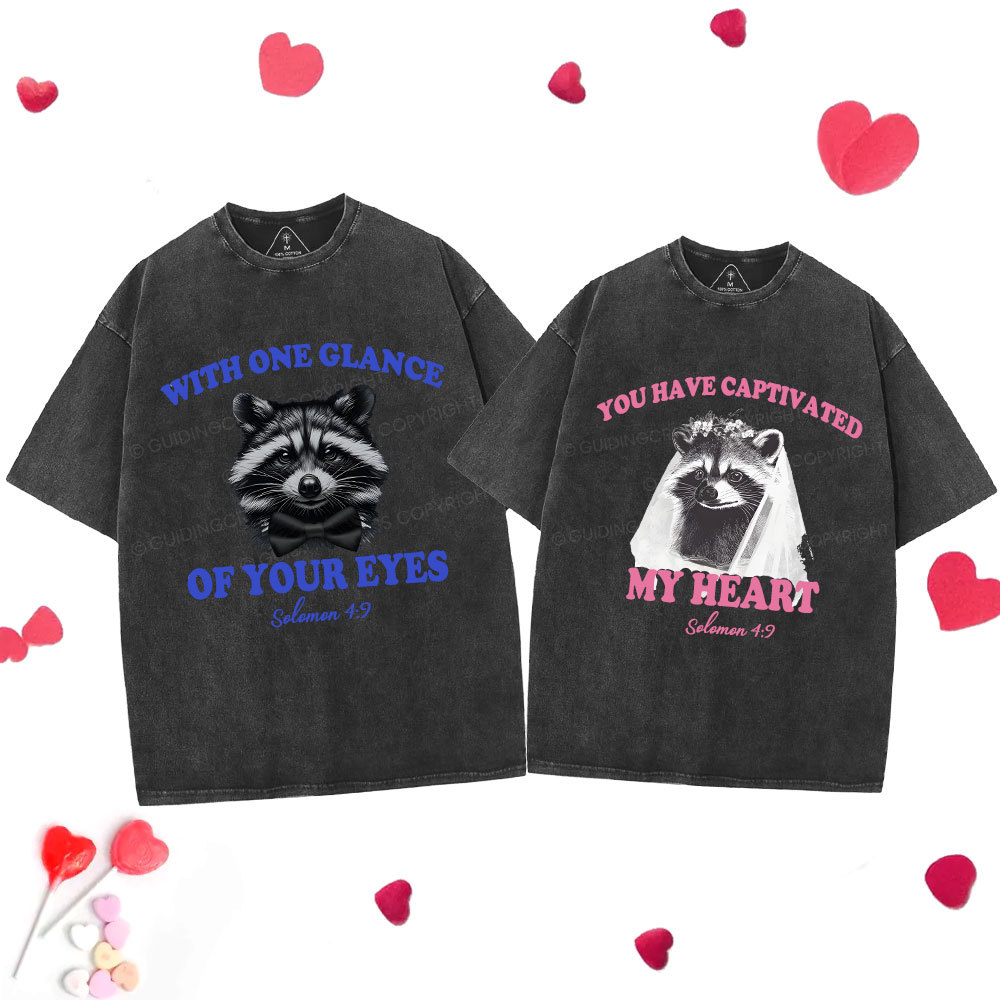 You Have Captivated My Heart Christian Washed Couple T