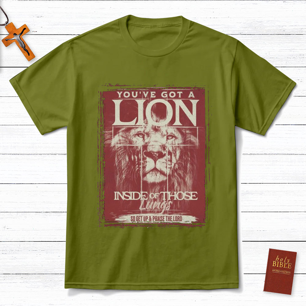 You Have Got A Lion Christian T-Shirt