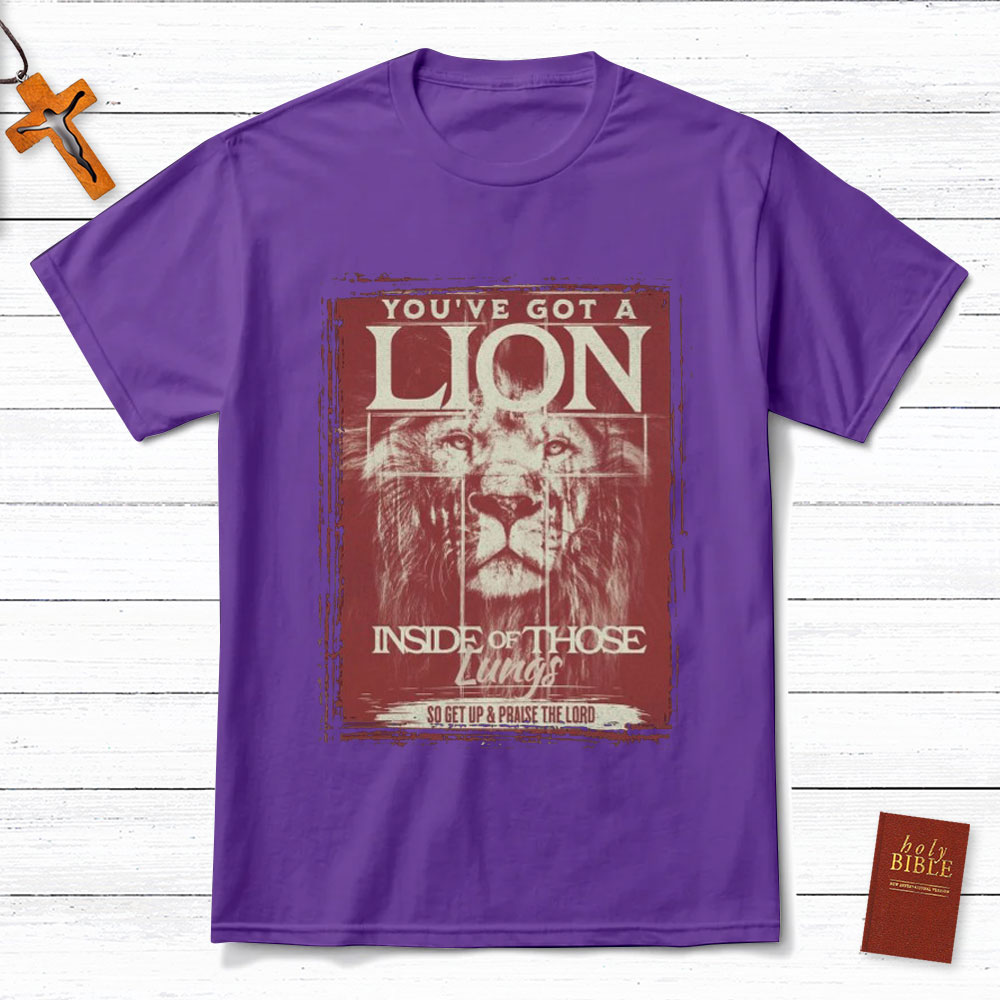 You Have Got A Lion Christian T-Shirt