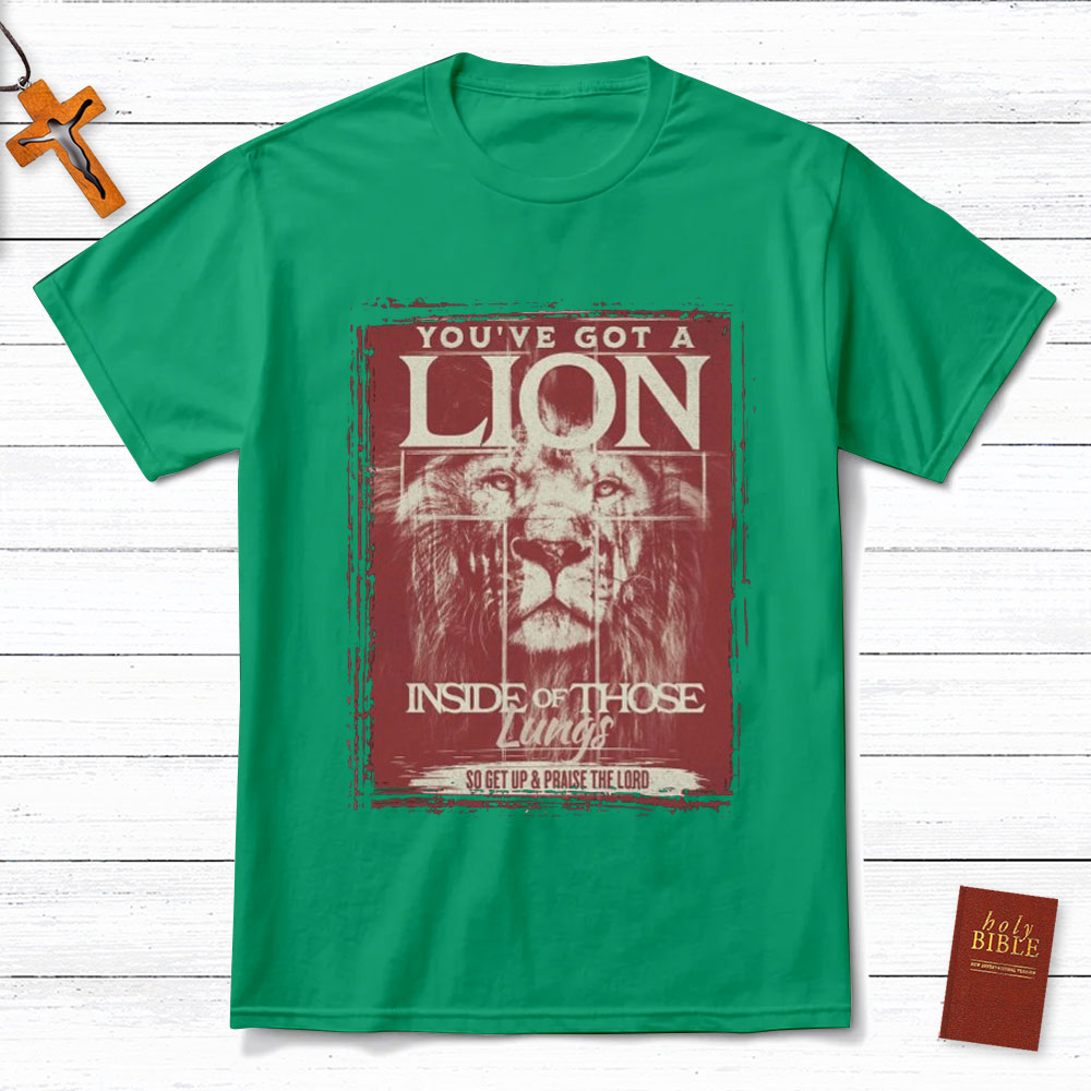 You Have Got A Lion Christian T-Shirt