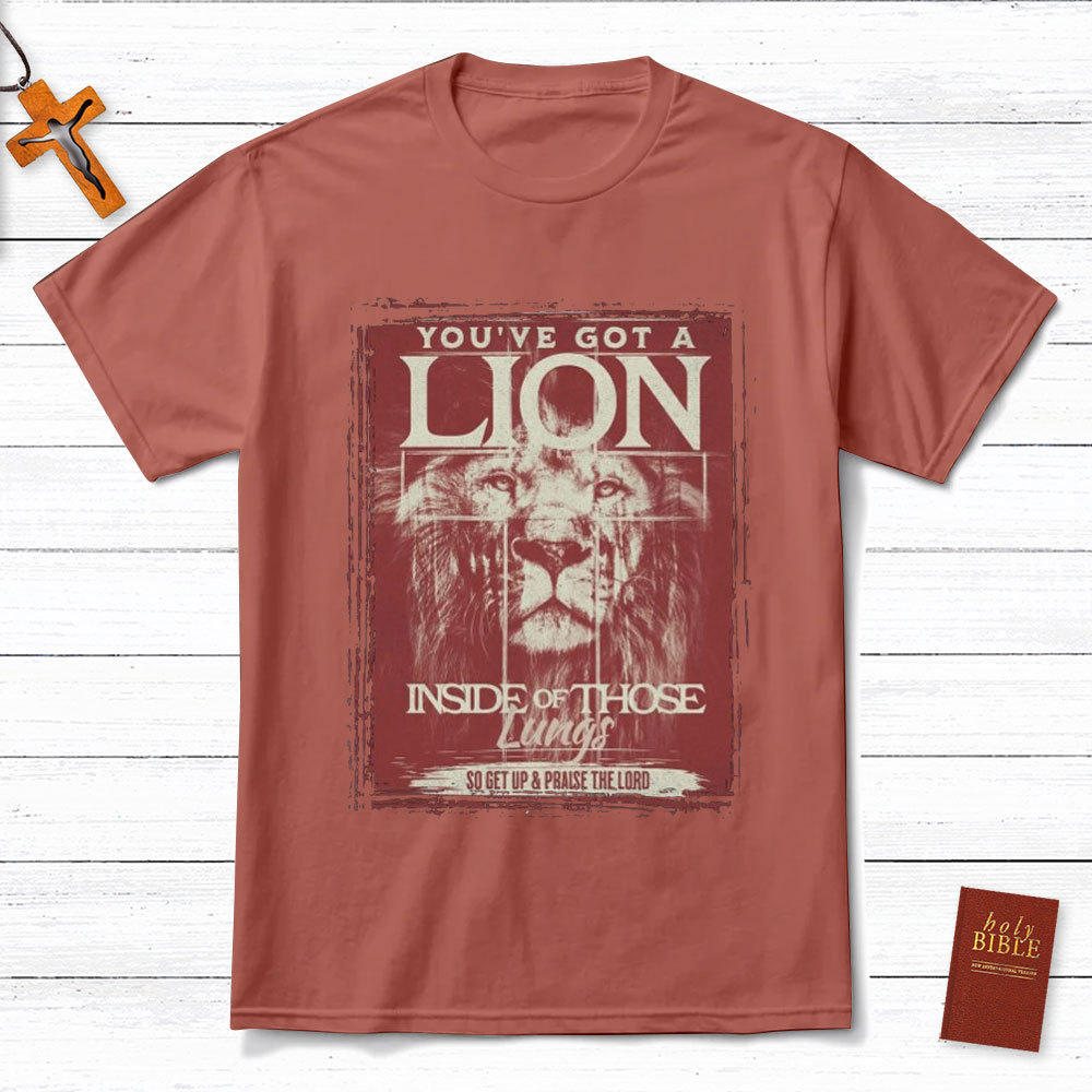 You Have Got A Lion Christian T-Shirt