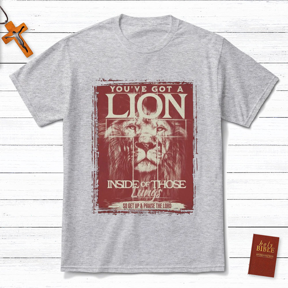 You Have Got A Lion Christian T-Shirt
