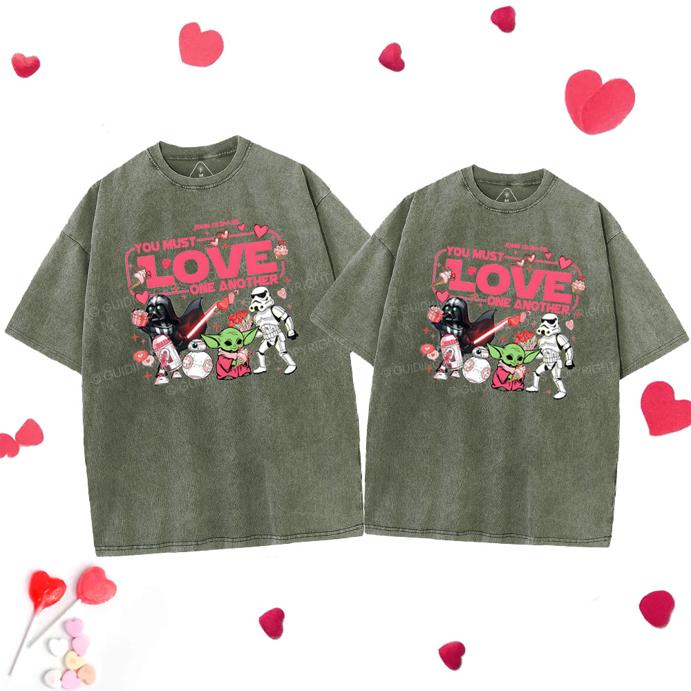 You Must Love One Another Christian Couple T