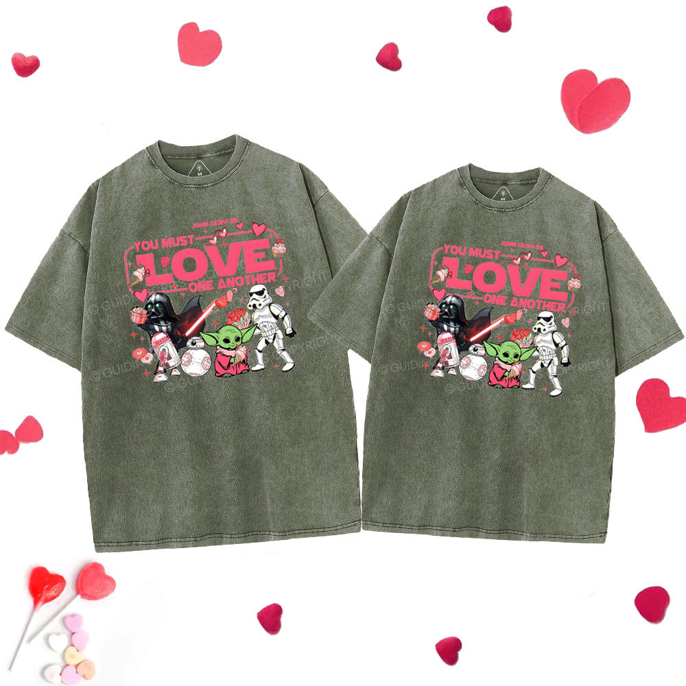 You Must Love One Another Christian Couple T