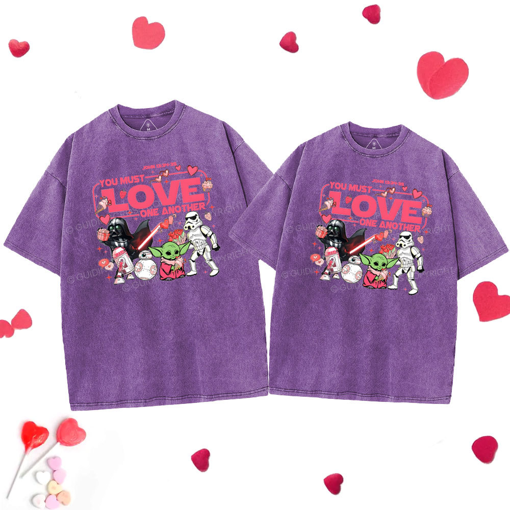 You Must Love One Another Christian Couple T