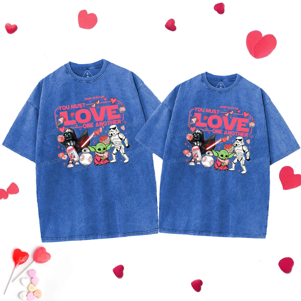 You Must Love One Another Christian Couple T