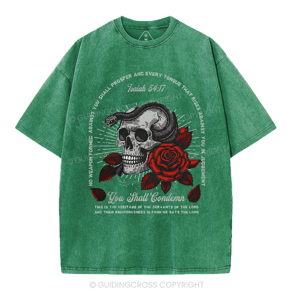 You Sahll Condemn Christian Washed T-Shirt