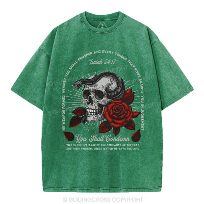 You Sahll Condemn Christian Washed T-Shirt