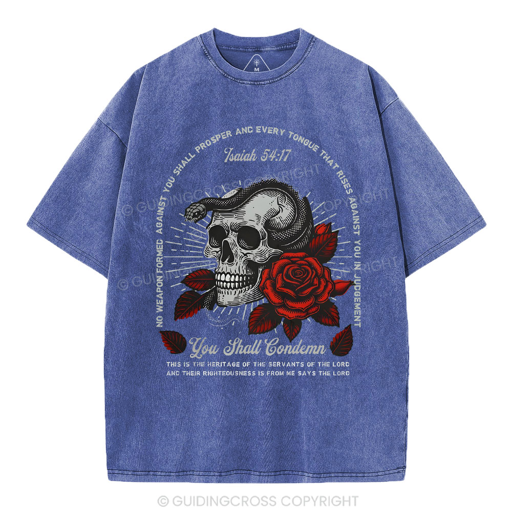 You Sahll Condemn Christian Washed T-Shirt