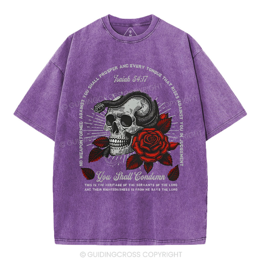 You Sahll Condemn Christian Washed T-Shirt