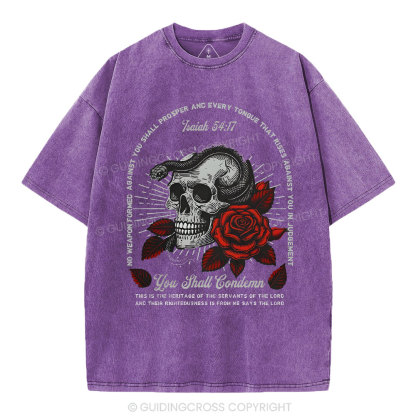 You Sahll Condemn Christian Washed T-Shirt