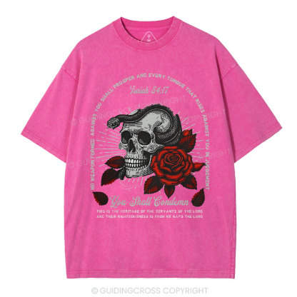 You Sahll Condemn Christian Washed T-Shirt