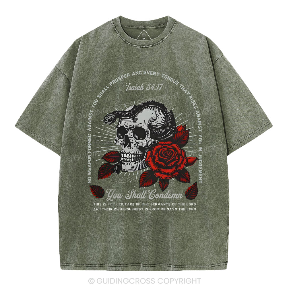 You Sahll Condemn Christian Washed T-Shirt