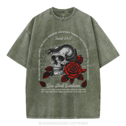 You Sahll Condemn Christian Washed T-Shirt