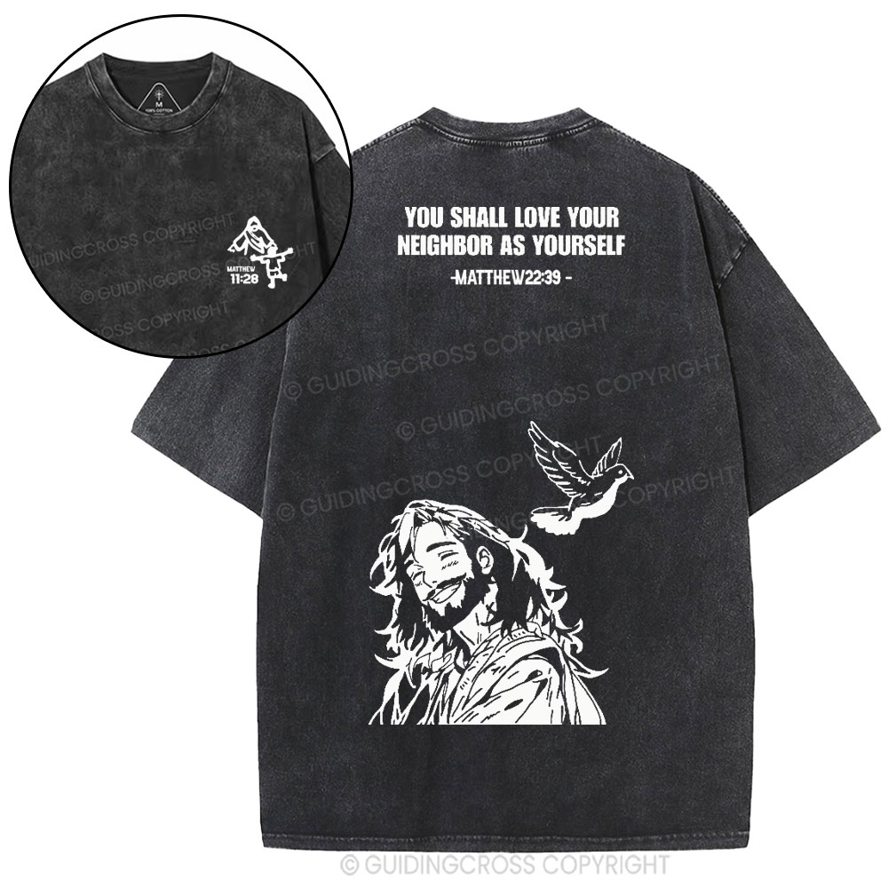 New-Sample Christian Washed T-Shirt Sale - GuidingCross