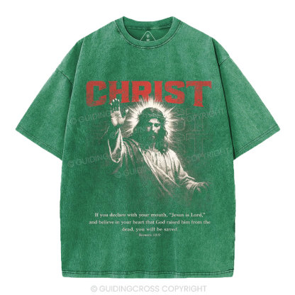 You Will Be Saved Christian Washed T-Shirt
