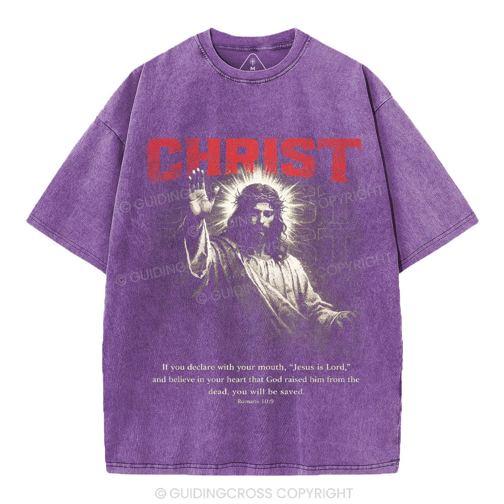 You Will Be Saved Christian Washed T-Shirt