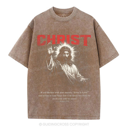 You Will Be Saved Christian Washed T-Shirt