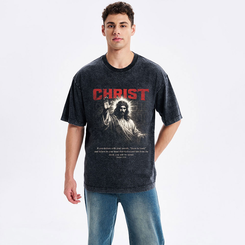 You Will Be Saved Christian Washed T-Shirt
