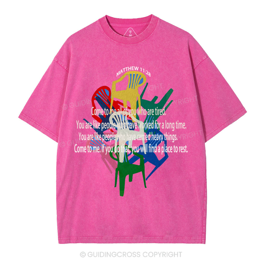 New-Sample Christian Washed T-Shirt Sale - GuidingCross