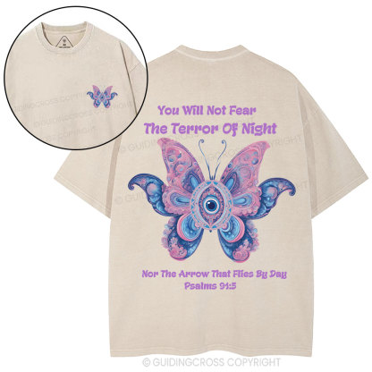 You Will Not Fear Christian Washed T-Shirt