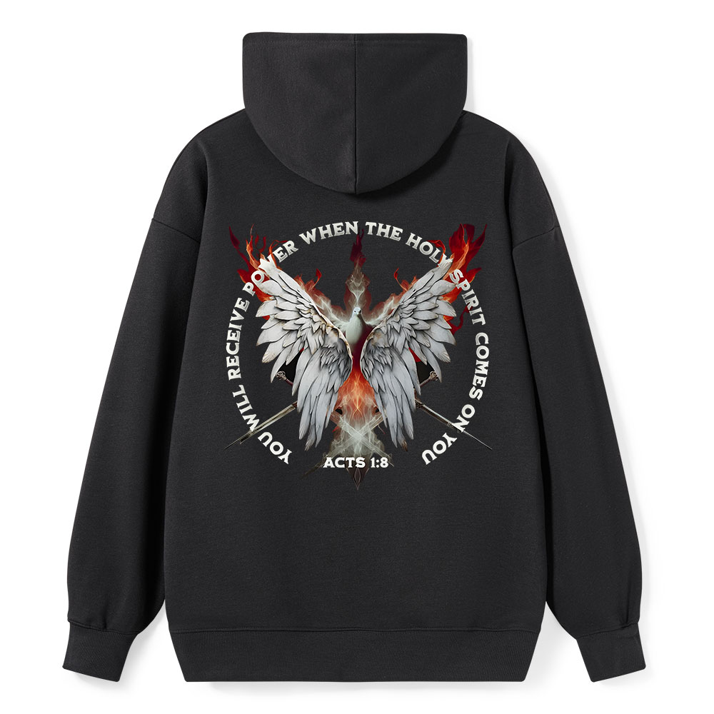 You Will Receive Power Classic Christian Hoodie