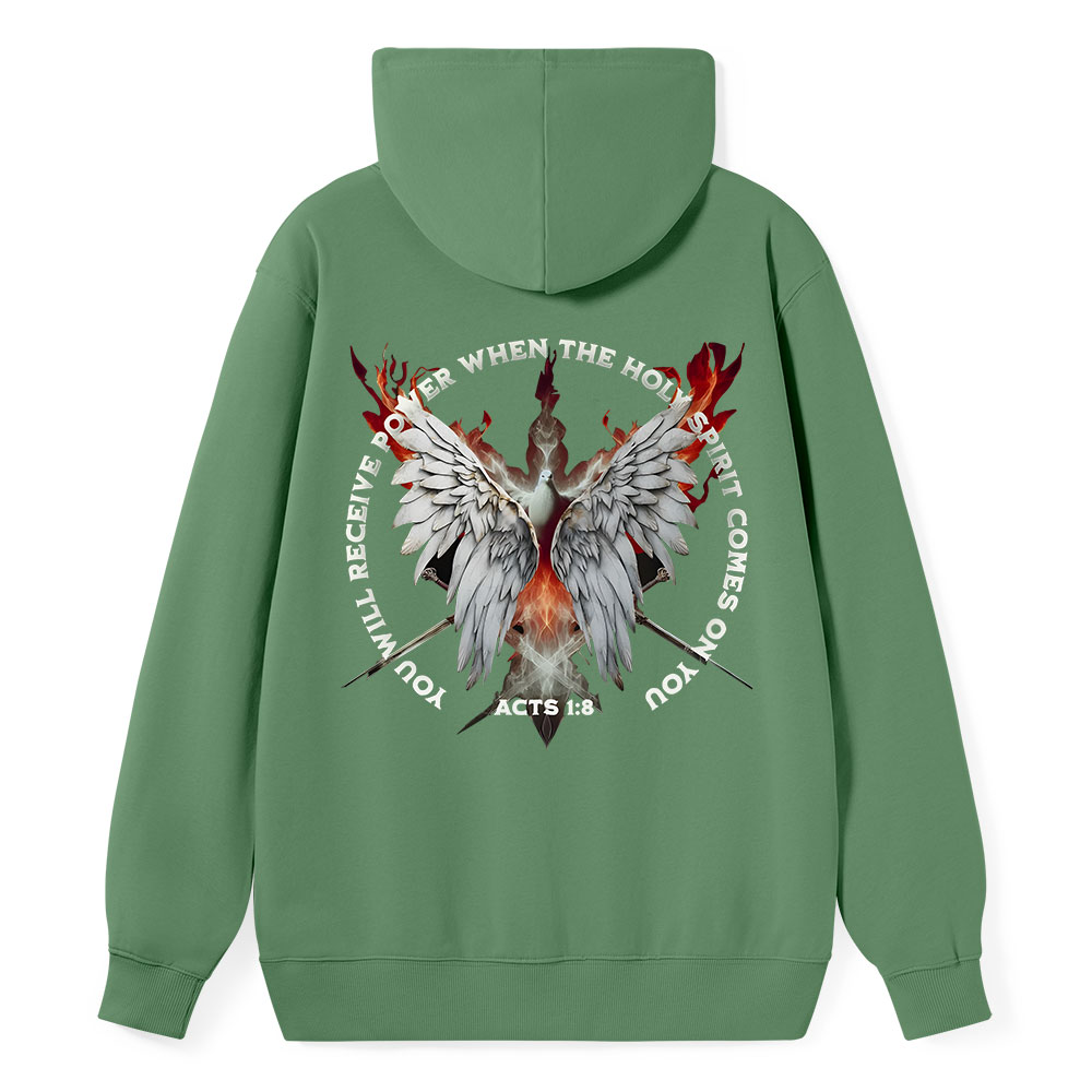 You Will Receive Power Classic Christian Hoodie