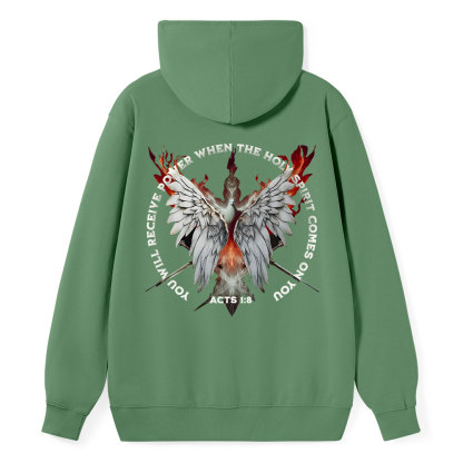 You Will Receive Power Classic Christian Hoodie