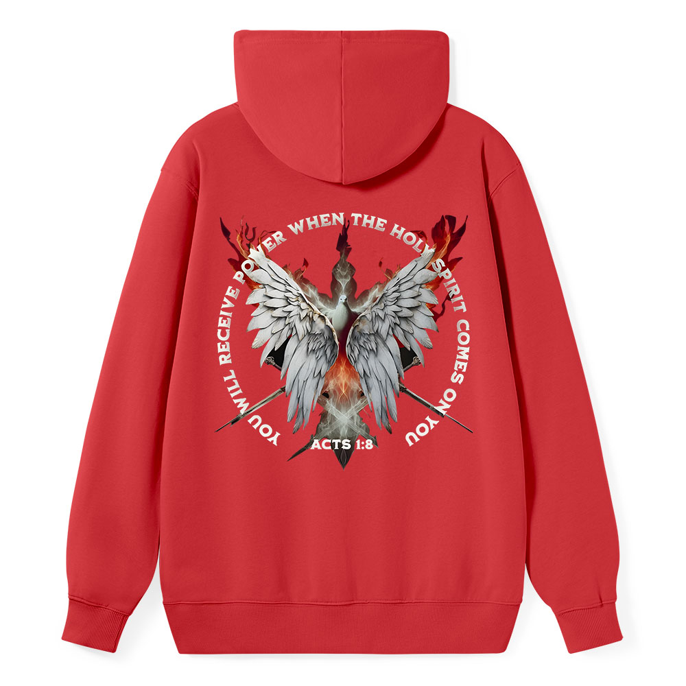 You Will Receive Power Classic Christian Hoodie