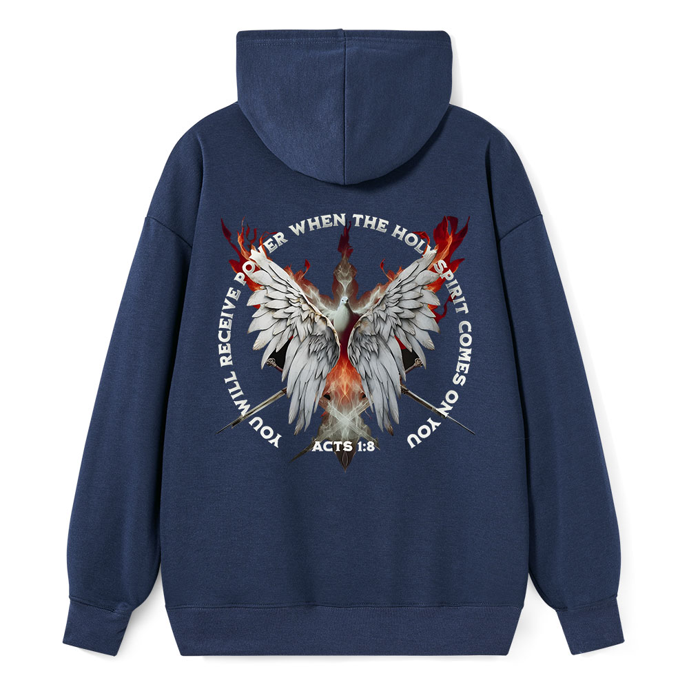 You Will Receive Power Classic Christian Hoodie