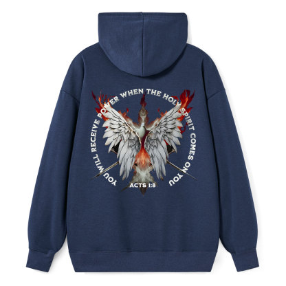 You Will Receive Power Classic Christian Hoodie