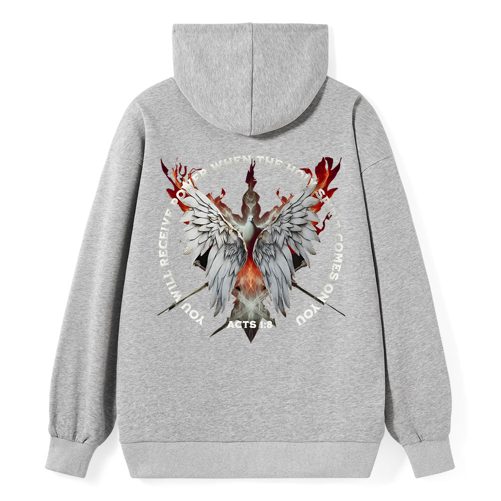 You Will Receive Power Classic Christian Hoodie