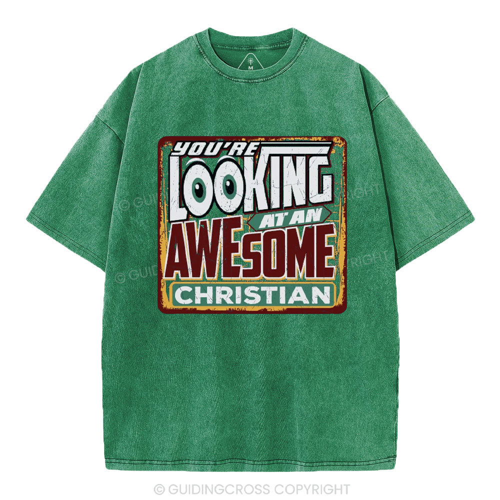 New-Sample Christian Washed T-Shirt Sale - GuidingCross