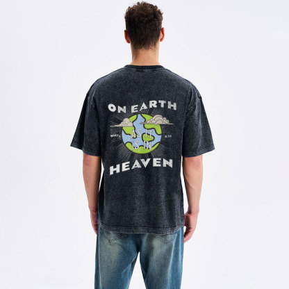 Your Kingdom Come Your Will Be Done Christian Washed T-Shirt