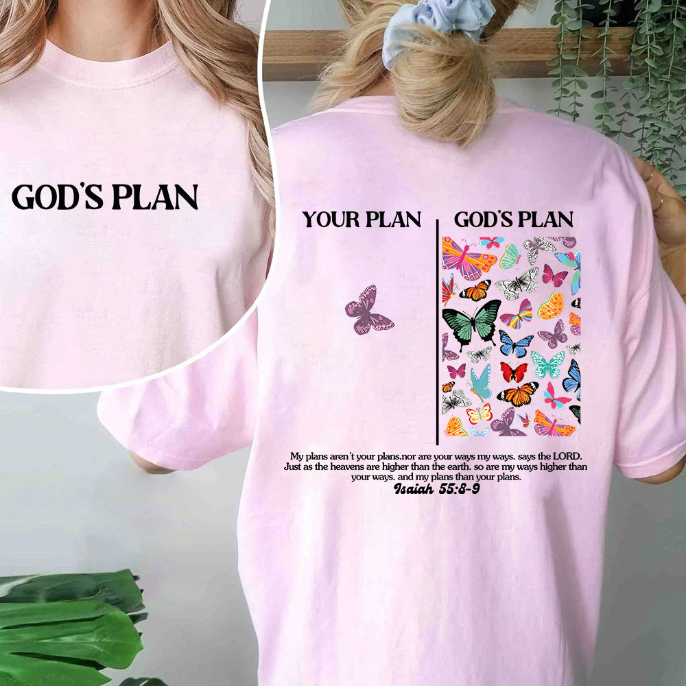 Your Plan And God's Plan Christian T-Shirt
