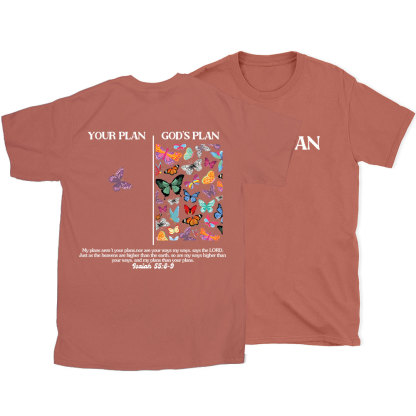 Your Plan And God's Plan Christian T-Shirt
