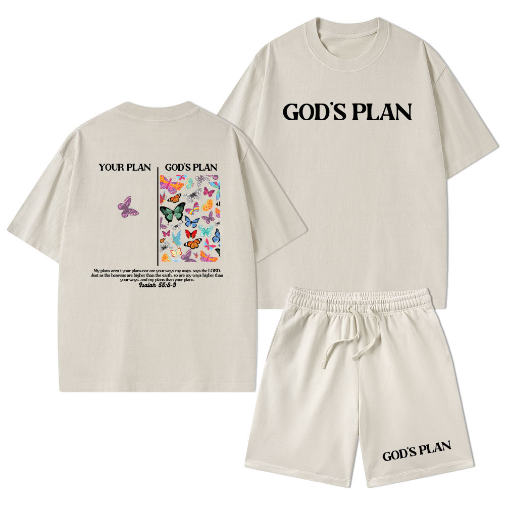 Sample Christian Washed T-Shirt & Shorts Sale - GuidingCross