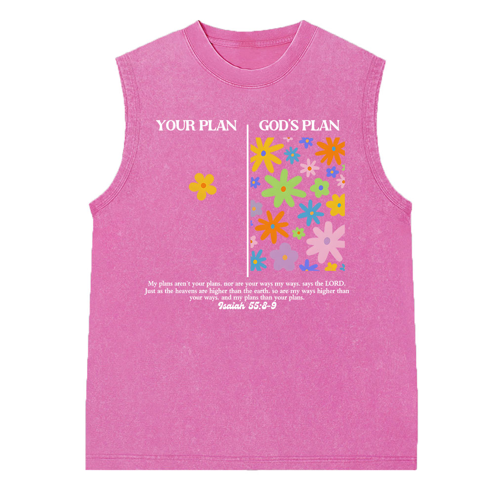 My Grace Is Sufficient For You Christian Washed Sleeveless Tee Sale-GuidingCross