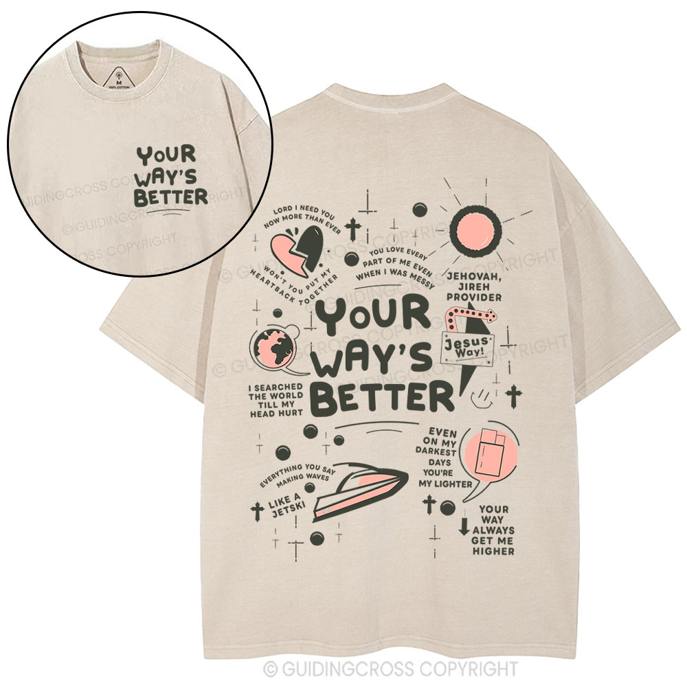 New-Sample Christian Washed T-Shirt Sale - GuidingCross