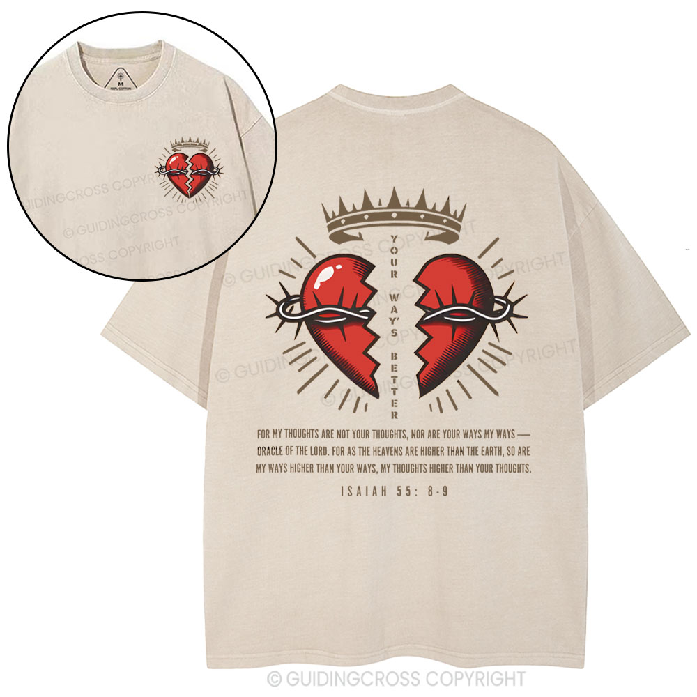 Your Way's Better Christian Washed T-Shirt